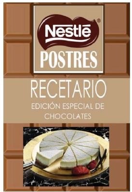 Libro de Recetas Nestle Especial Chocolates -